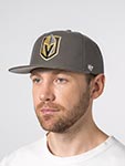 Бейсболка 47 BRAND арт. H-NSHOT31WBP-CC Vegas Golden Knights NHL (серый)